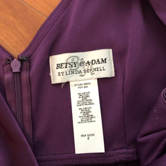 Plum Purple Formal Dress - Picture 3 of 5